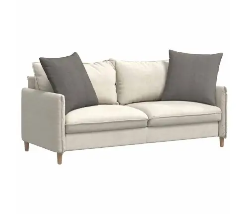 Sofa Pagalvės 2 Pcs Šviesiai Pilka 80 X 80 Cm