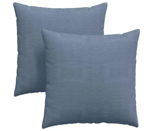 Diivanipadjad 2 Pcs Sinine 80 X 80 Cm Korter Kangas