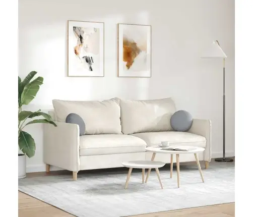 Istumispatjad 2 Pcs Helehall Ø30 X 13 Cm Kangas