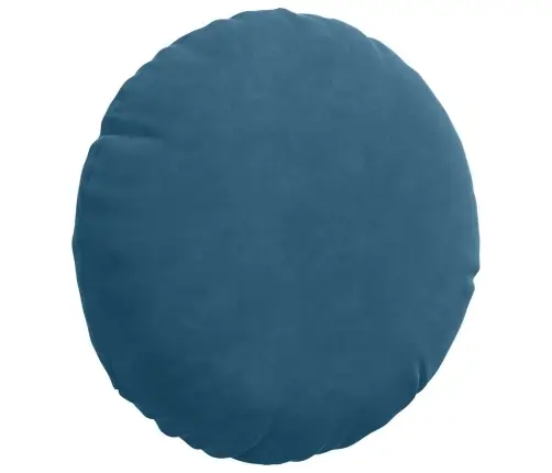 Istumispatjad 2 Pcs Sinine Ø 40 X 13 Cm Samet