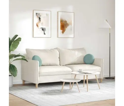 Sēdvietas Spilventiņi 2 Pcs Jūras Zaļa Ø 40 X 13 Cm Samts Vidaxl