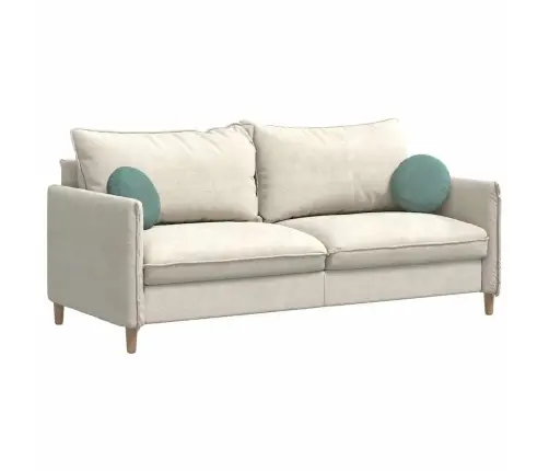 Sēdvietas Spilventiņi 2 Pcs Jūras Zaļa Ø 40 X 13 Cm Samts Vidaxl