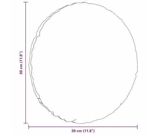 Sėdynių Pagalvėlės 2 Pcs Kreminė Ø 30 Cm Kordūrinis Audinys