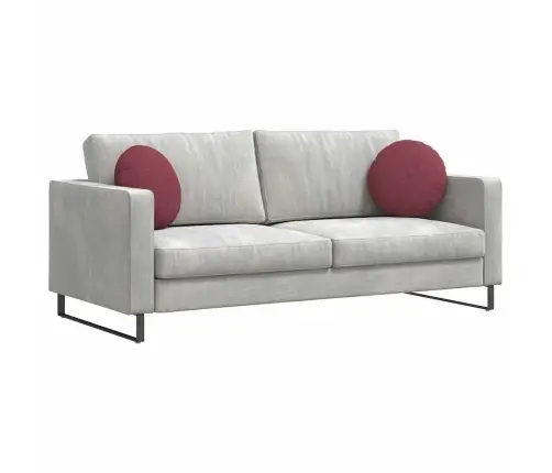 Istumispatjad 2 Pcs Veinpunane Ø40 X 13 Cm Kangas