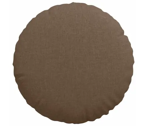 Istumispatjad 2 Pcs Pruun Ø40 X 13 Cm Kangas