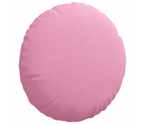 Sēdvietas Spilventiņi 2 Pcs Rozā Ø40 X 13 Cm Audums Vidaxl