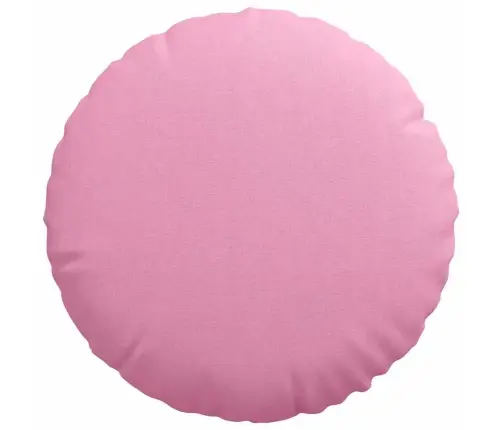 Sēdvietas Spilventiņi 2 Pcs Rozā Ø40 X 13 Cm Audums Vidaxl