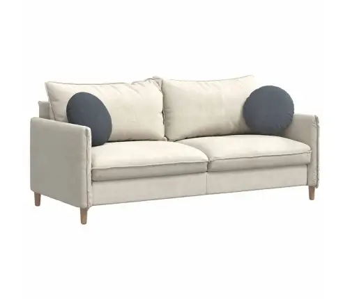 Sėdynių Pagalvėlės 2 Pcs Tamsiai Pilka Ø 40 X 13 Cm Aksomas