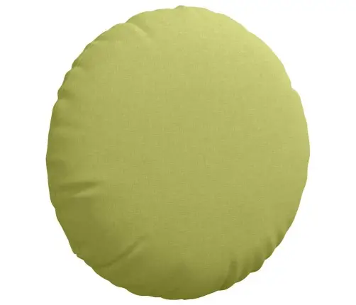 Istumispatjad 2 Pcs Hele Roheline Ø50 X 19 Cm Kangas