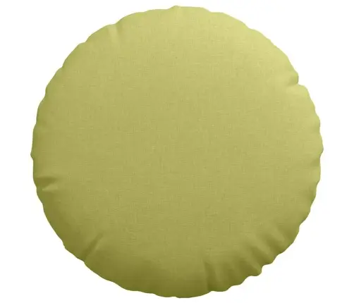 Istumispatjad 2 Pcs Hele Roheline Ø50 X 19 Cm Kangas