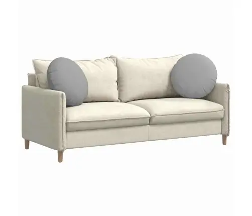 Istumispatjad 2 Pcs Pilvine Hall Ø50 X 19 Cm Kangas