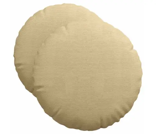 Sēdvietas Spilventiņi 2 Pcs Pelēki Zaļa Ø 50 Cm Vidaxl