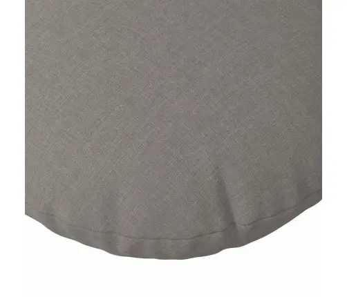 Sēdvietas Spilventiņi 2 Pcs Pelēkbrūna Ø60 X 21 Cm Audums Vidaxl