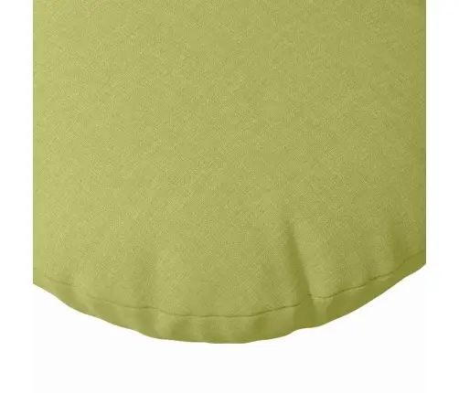 Sėdynių Pagalvėlės 2 Pcs Šviesiai Žalia Ø60 X 21 Cm Audinys