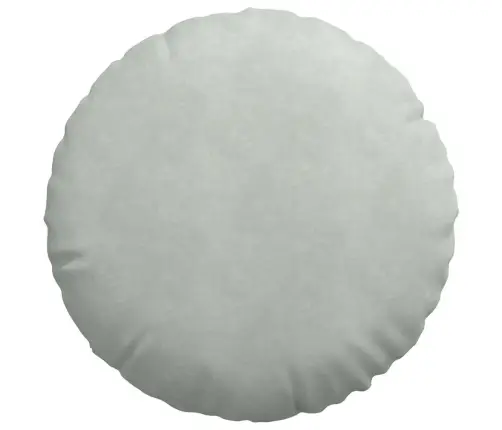 Sėdynių Pagalvėlės 2 Pcs Šviesiai Pilka Ø 40 X 13 Cm Aksomas