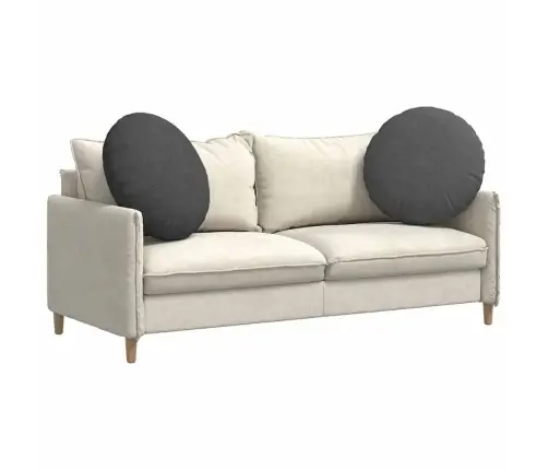 Istumispatjad 2 Pcs Tumehall Ø 60 Cm Korter Kangas