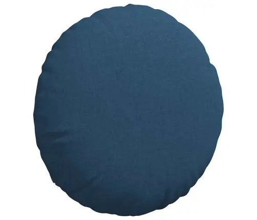 Istumispatjad 2 Pcs Sinine Ø80 X 29 Cm Kangas