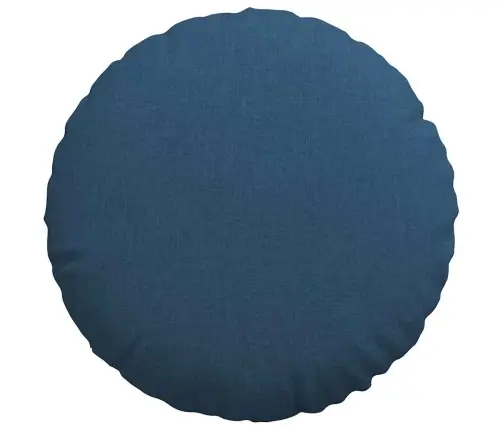 Istumispatjad 2 Pcs Sinine Ø80 X 29 Cm Kangas