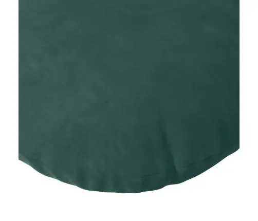 Sėdynių Pagalvėlės 2 Pcs Tamsiai Žalia Ø 80 X 29 Cm Aksomas