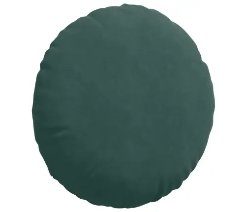 Sėdynių Pagalvėlės 2 Pcs Tamsiai Žalia Ø 80 X 29 Cm Aksomas