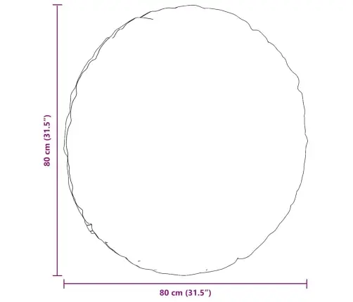 Sėdynių Pagalvėlės 2 Pcs Vyno Raudona Ø 80 X 29 Cm Aksomas