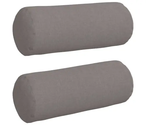 Padjad 2 Pcs Pruunikashall Ø 15 X 40 Cm Kangas