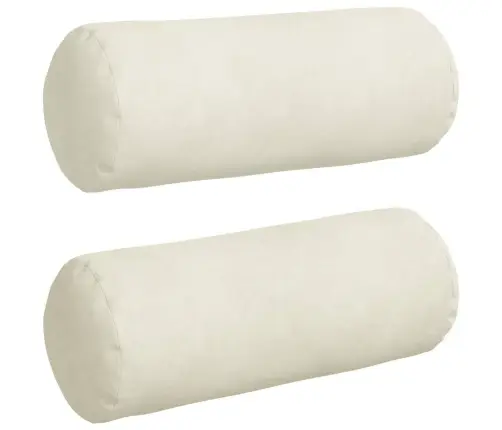 Padjad 2 Pcs Cream Ø 15 X 40 Cm Korter Kangas