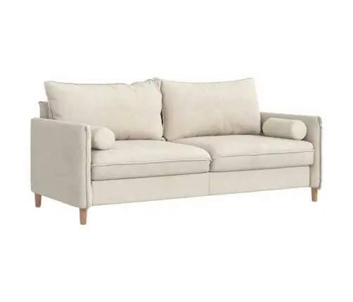 Padjad 2 Pcs Cream Ø 15 X 40 Cm Korter Kangas