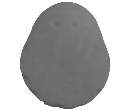 Pagalvės 2 Pcs Tamsiai Pilka Ø 15 X 40 Cm Mikropluošto Audinys