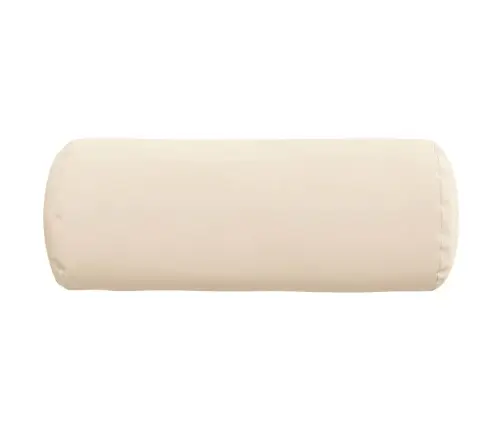 Spilveni 2 Pcs Bēša Ø 15 X 40 Cm Mikrofibra Vidaxl