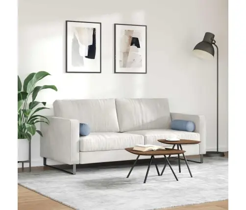 Spilveni 2 Pcs Zila Ø 15 X 40 Cm Korduroja Audums Vidaxl