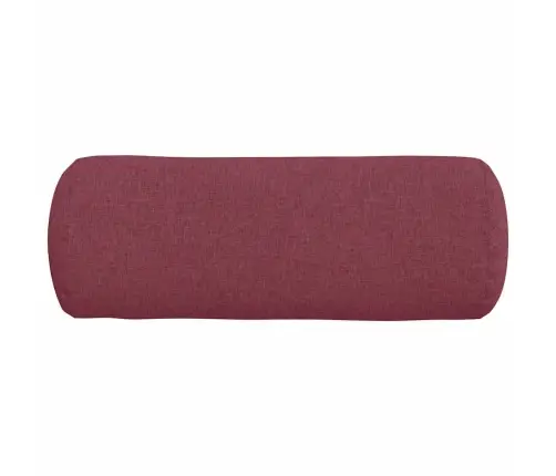 Spilveni 2 Pcs Vīna Sarkans Ø 25 X 70 Cm Audums Vidaxl