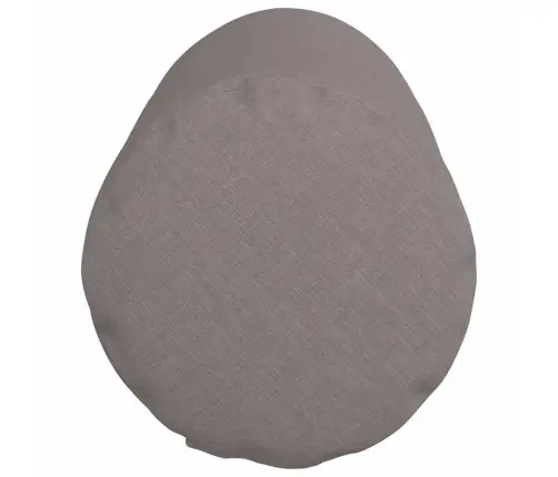 Spilveni 2 Pcs Pelēkbrūna Ø 25 X 70 Cm Audums Vidaxl