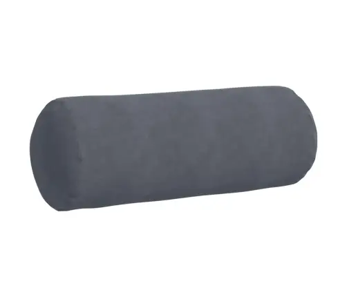 Spilveni 2 Pcs Tumši Pelēks Ø 25 X 70 Cm Korduroja Audums Vidaxl