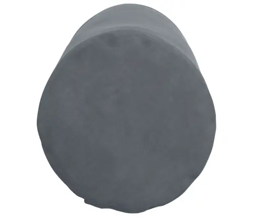 Spilveni 2 Pcs Tumši Pelēks Ø 25 X 70 Cm Korduroja Audums Vidaxl