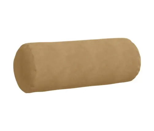 Spilveni 2 Pcs Brūna Ø 25 X 70 Cm Korduroja Audums Vidaxl