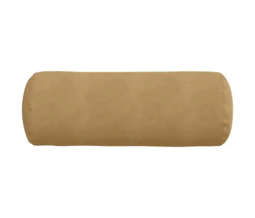 Spilveni 2 Pcs Brūna Ø 25 X 70 Cm Korduroja Audums Vidaxl