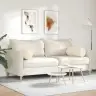 Spilveni 2 Pcs Bēša Ø 25 X 70 Cm Mikrofibra Vidaxl