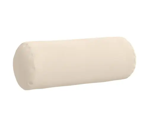 Spilveni 2 Pcs Bēša Ø 25 X 70 Cm Mikrofibra Vidaxl