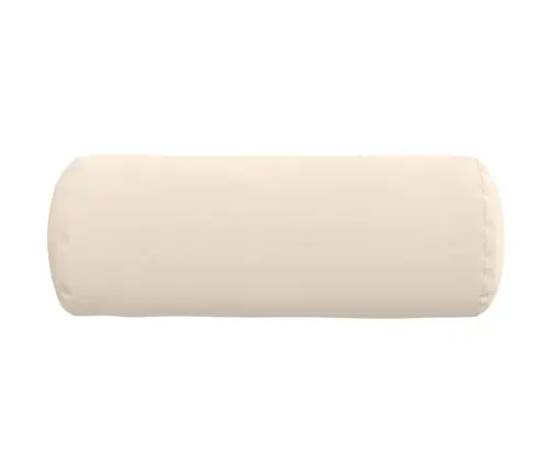 Spilveni 2 Pcs Bēša Ø 25 X 70 Cm Mikrofibra Vidaxl