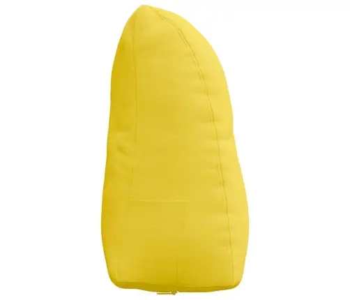 Apsaugos Pagalvė Šviesi Geltona 45 X 24 X 50 Cm Audinys