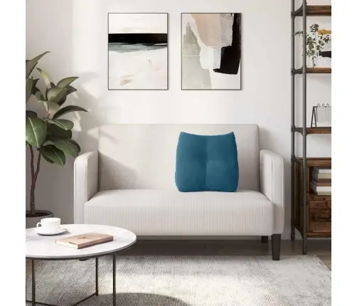 Seljatugi Padi Sinine 45 X 24 X 50 Cm Samet