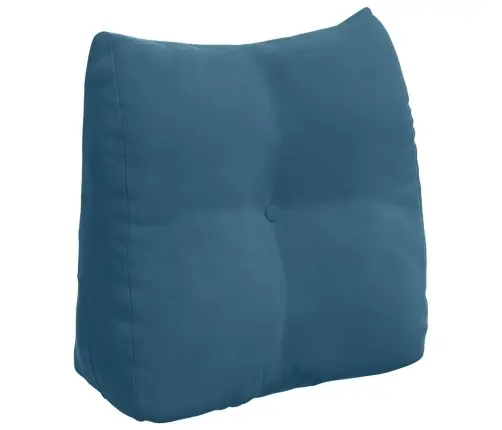 Seljatugi Padi Sinine 45 X 24 X 50 Cm Samet