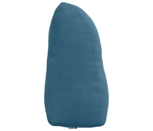 Seljatugi Padi Sinine 45 X 24 X 50 Cm Samet