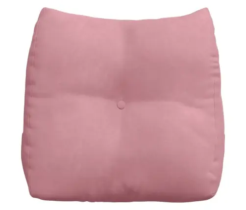 Seljatugi Padi Roosa 45 X 24 X 50 Cm Samet