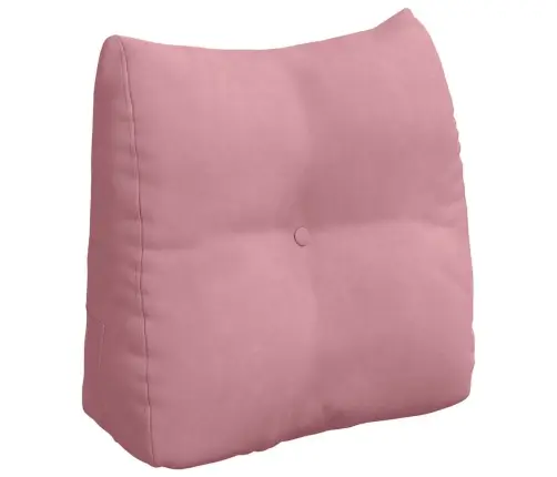 Seljatugi Padi Roosa 45 X 24 X 50 Cm Samet