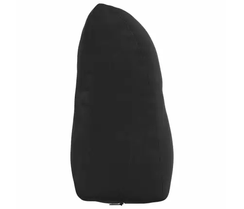 Seljatugi Padi Must 45 X 24 X 50 Cm Samet