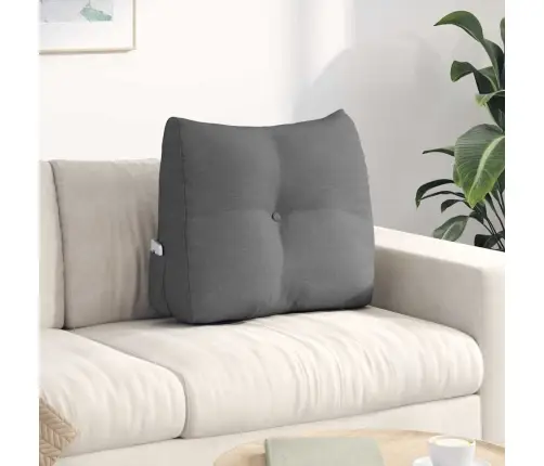 Apsaugos Pagalvė Tamsiai Pilka 60 X 24 X 50 Cm Audinys