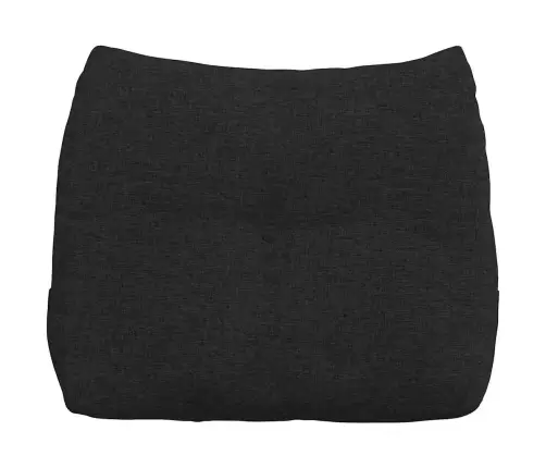 Seljatugi Padi Must 60 X 24 X 50 Cm Kangas