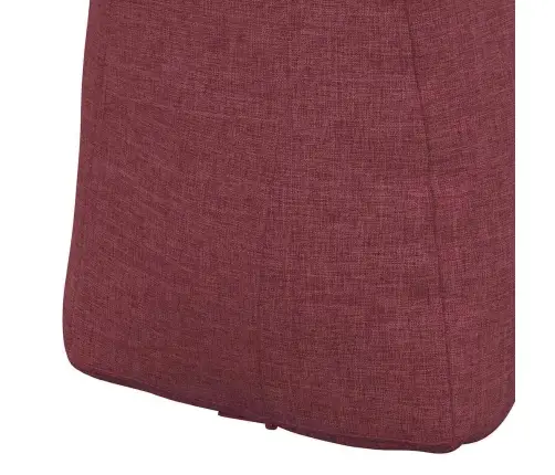 Apsaugos Pagalvė Vyno Raudona 60 X 24 X 50 Cm Audinys